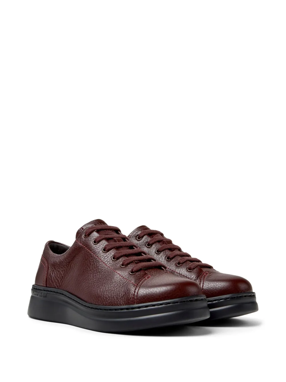 Camper Runner Up leather lace-up sneakers Red