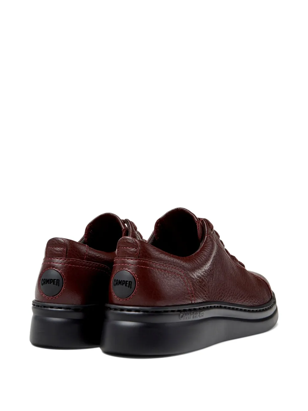 Camper Runner Up leather lace-up sneakers Red