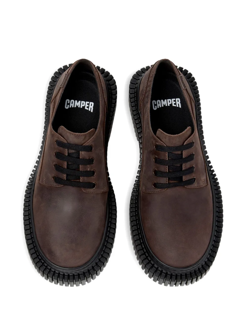 Camper Pix Berlin lace-up Derby shoes Brown