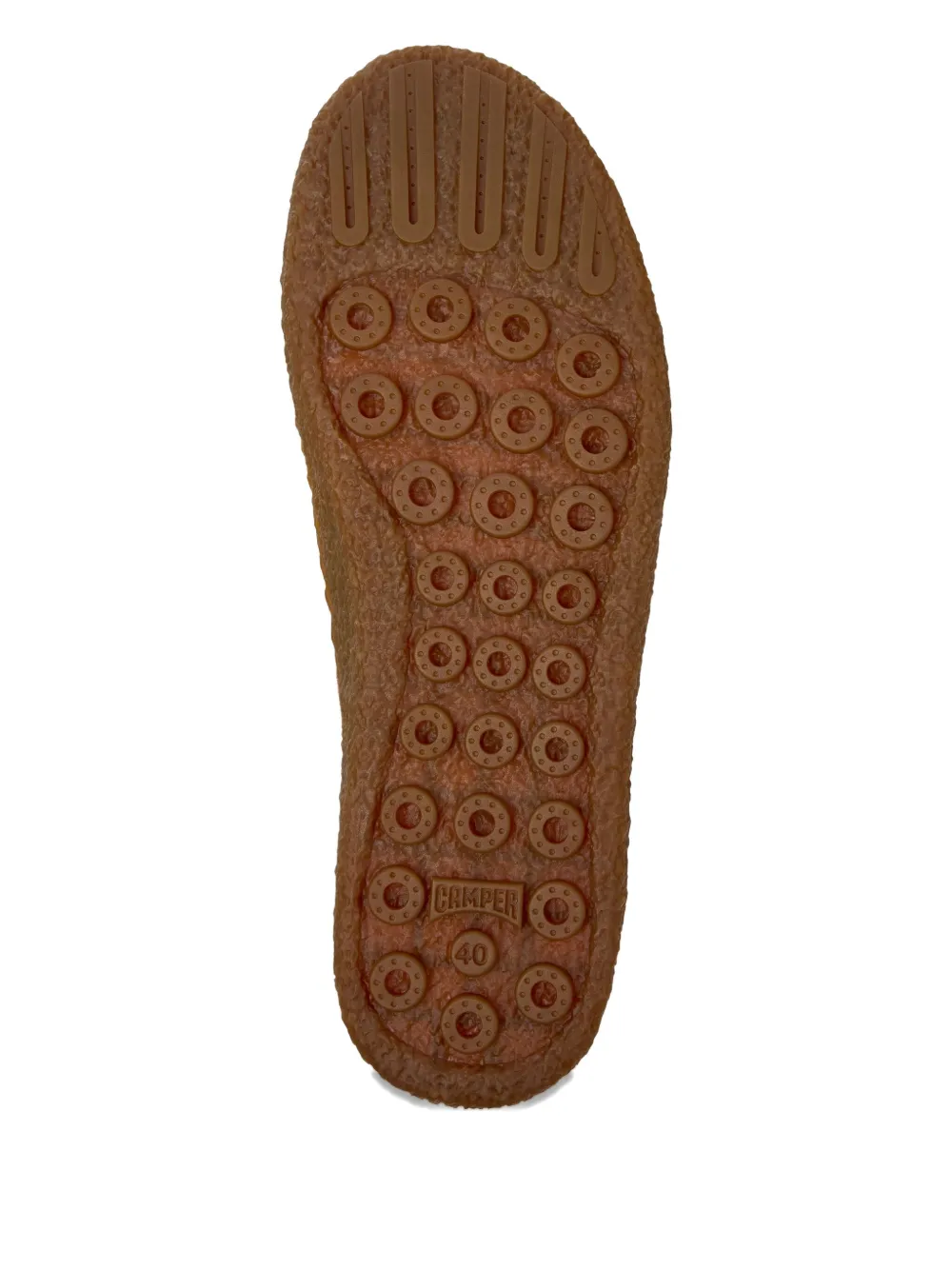 Camper Peu Terreno suede lace-up boots Red