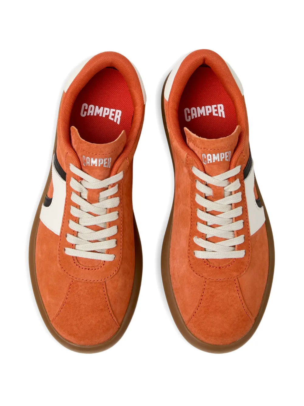 Camper Pelotas Soller leather sneakers Orange