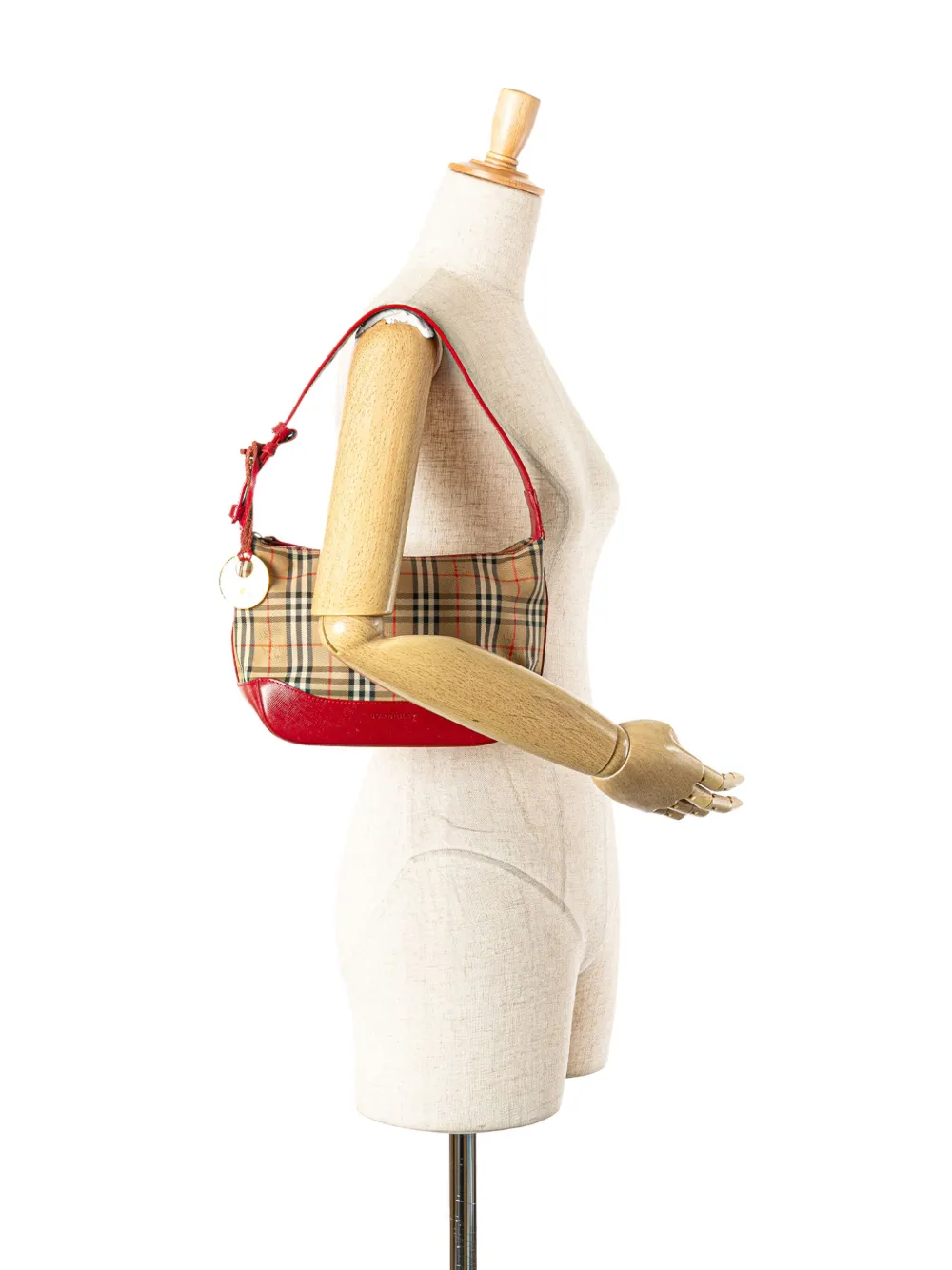 Burberry Pre-Owned 2000-2017 Haymarket Check Canvas shoulder bag | Pre-Owned | Image 2