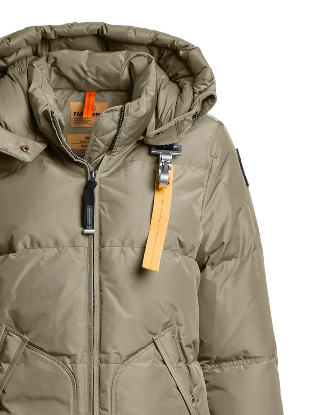Parajumpers Hooded Padded Jacket In Green