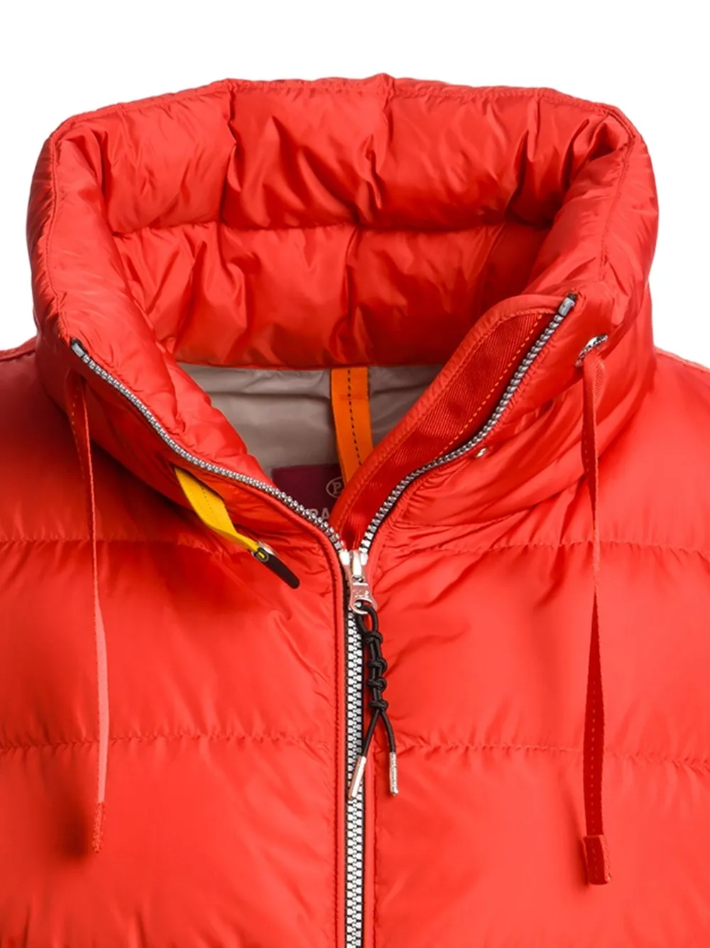 Parajumpers Gewatteerde bodywarmer met hoge hals Rood