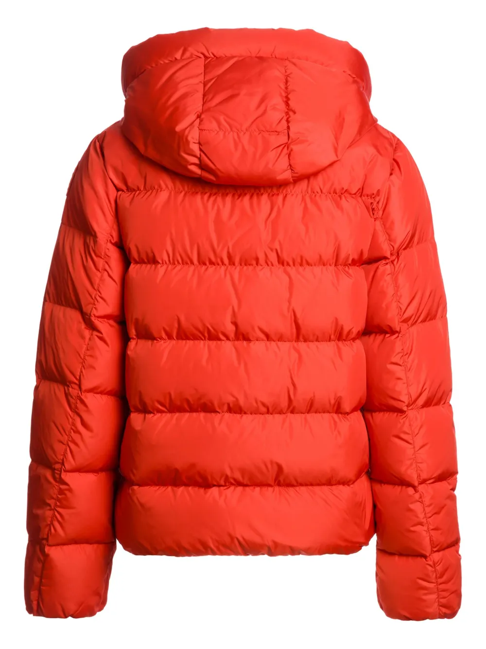 Parajumpers Hooded Puffer Jacket In Red