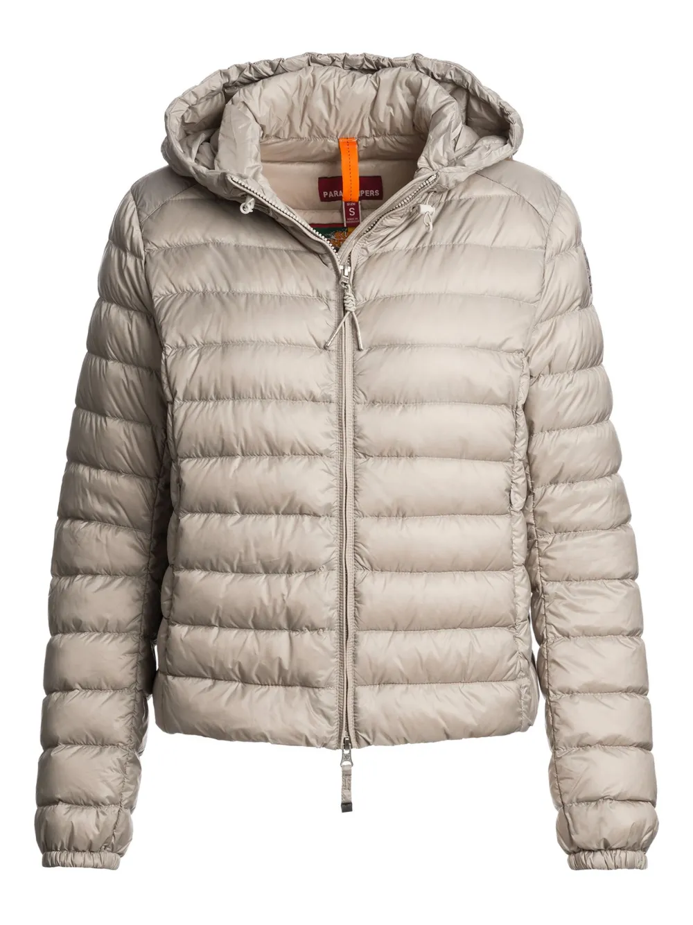 hooded quilted jacket