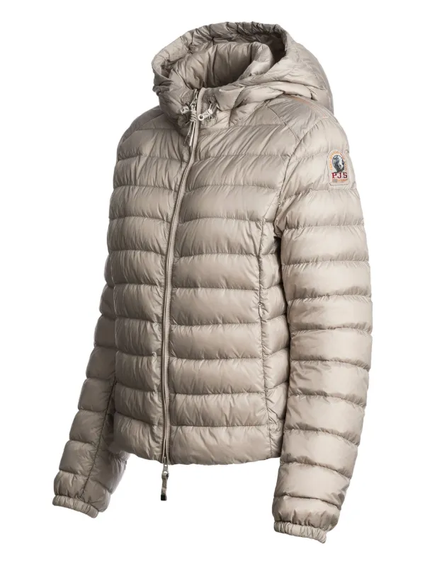 Parajumpers Hooded Quilted Jacket Grey FARFETCH AU