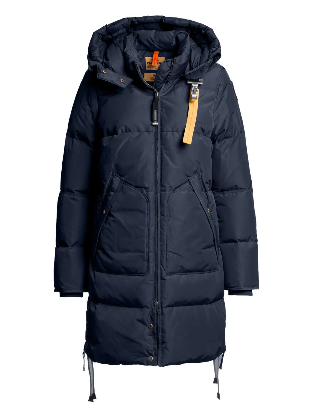 hooded quilted jacket