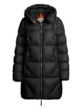 Parajumpers hooded quilted puffer coat - Black