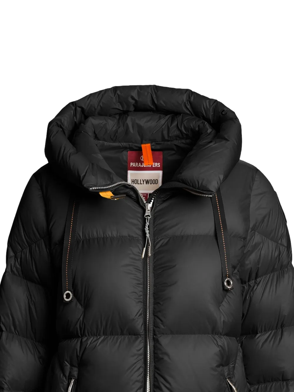 Parajumpers Donsjas met capuchon Zwart