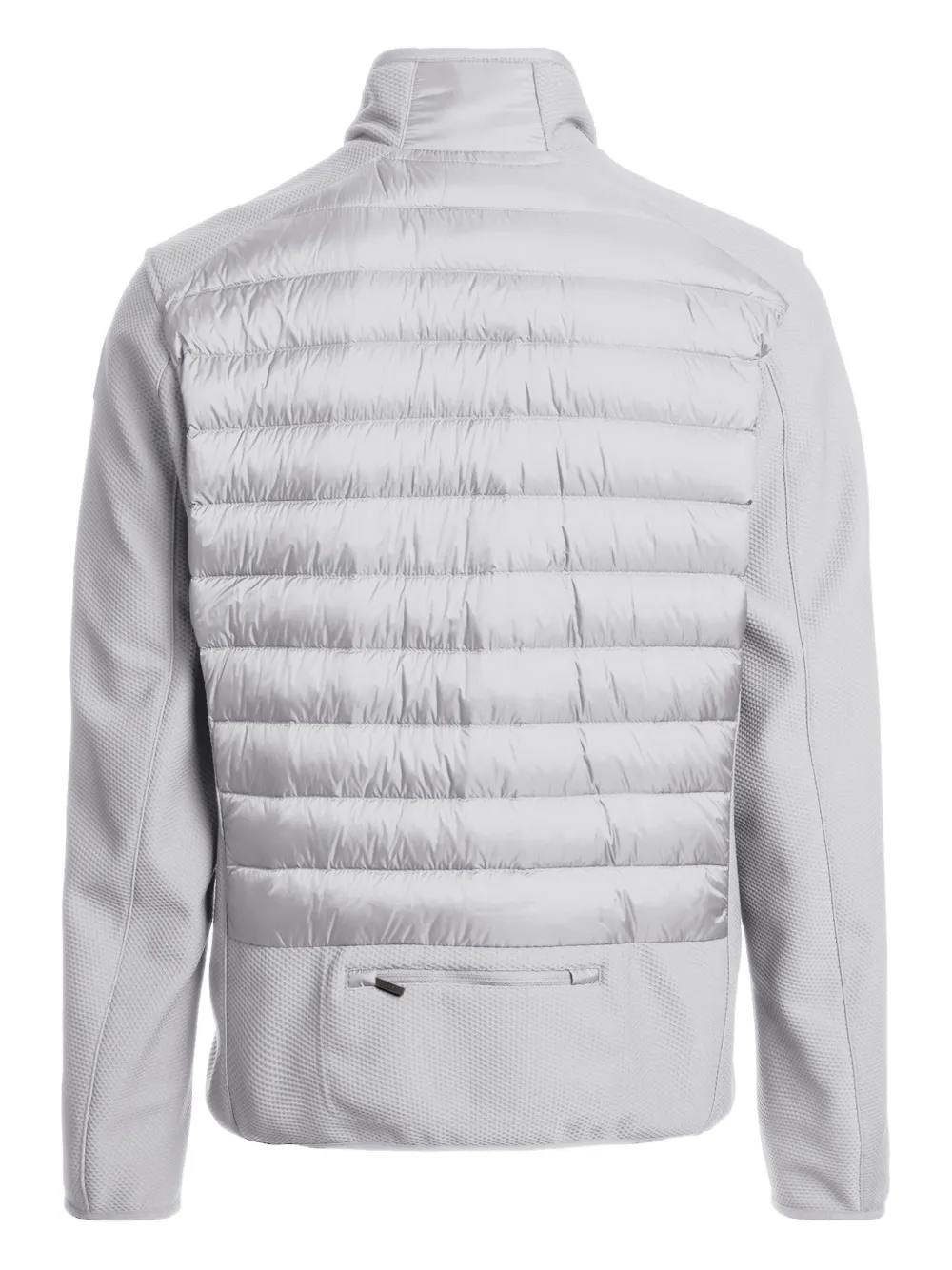 Parajumpers Jayden Quilted-panel Jacket In Gray