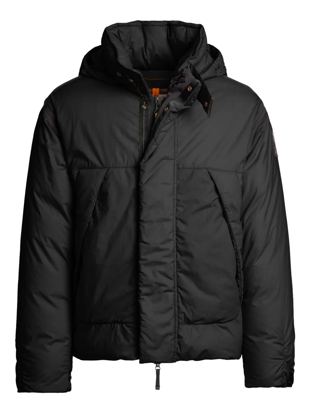 Parajumpers hooded quilted jacket | Black | Image 1