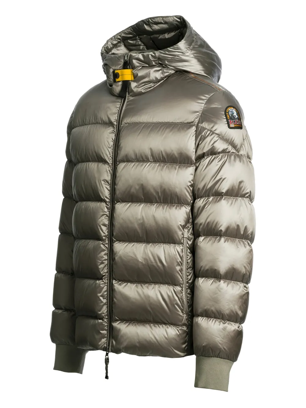 Parajumpers Pharrel Hooded Quilted Jacket In Gray
