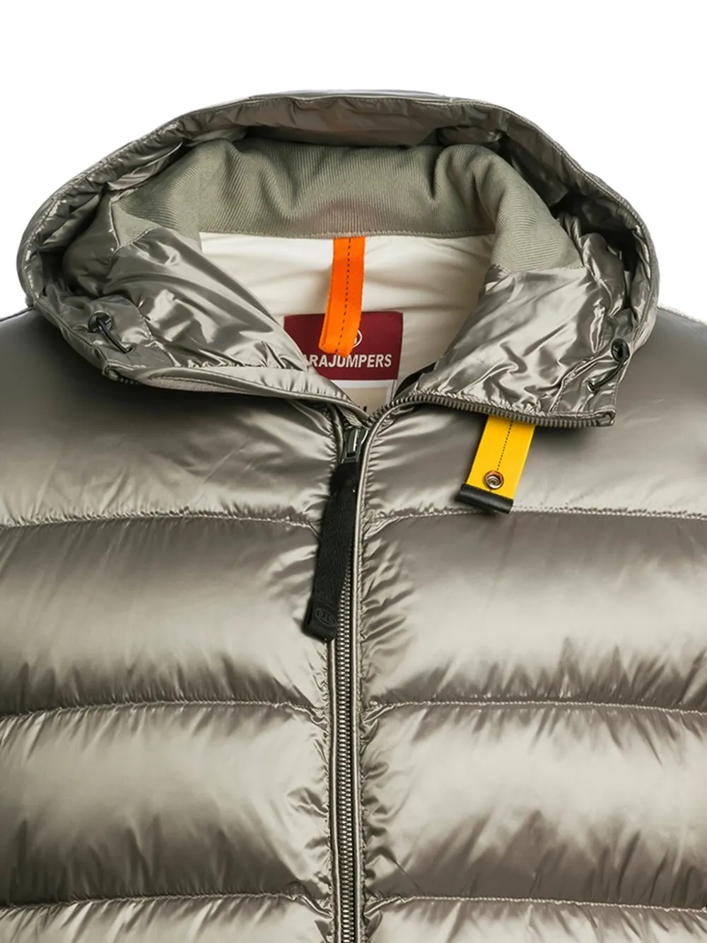 Parajumpers Pharrel Hooded Quilted Jacket In Gray