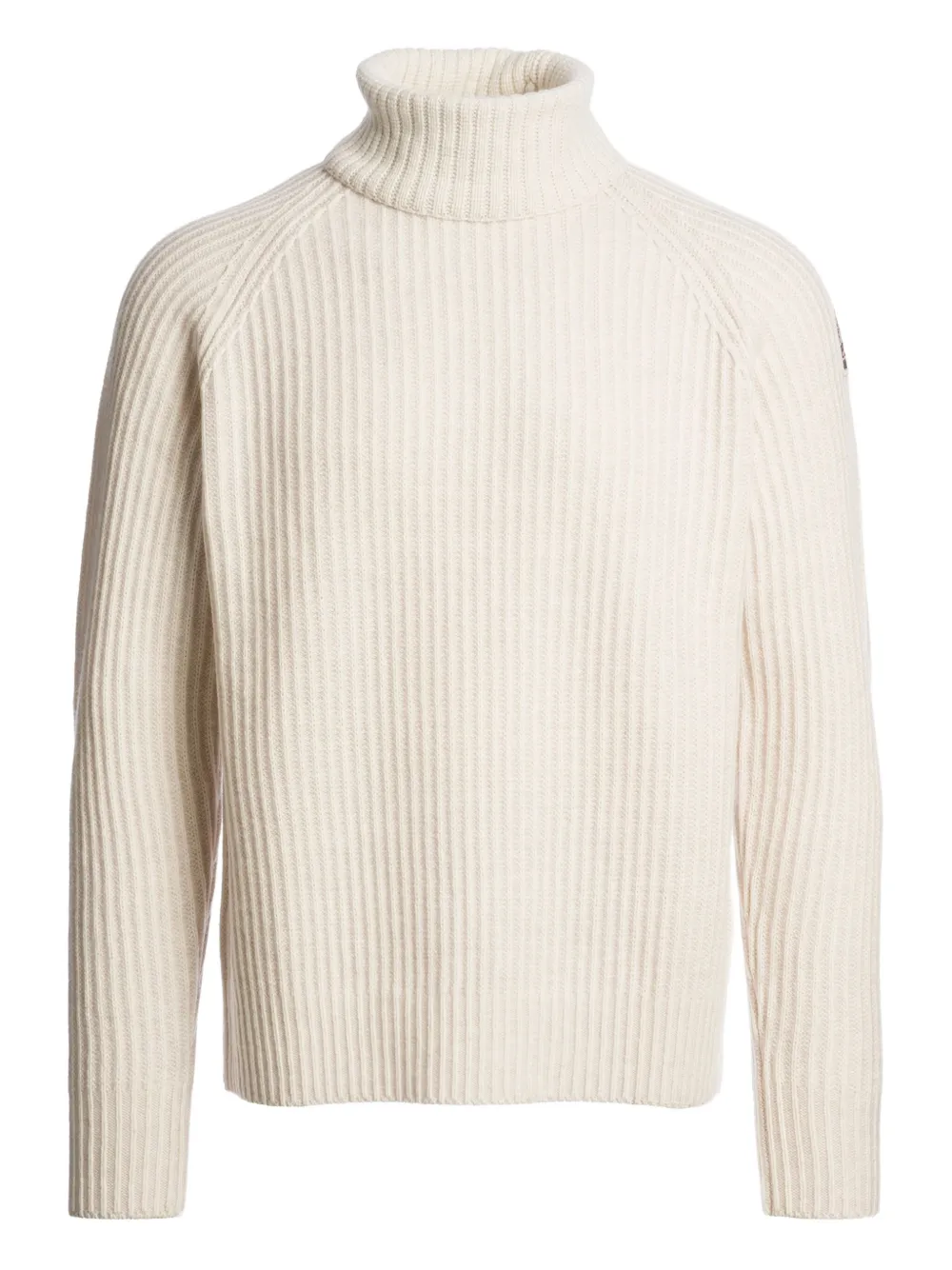 ribbed turtleneck sweater