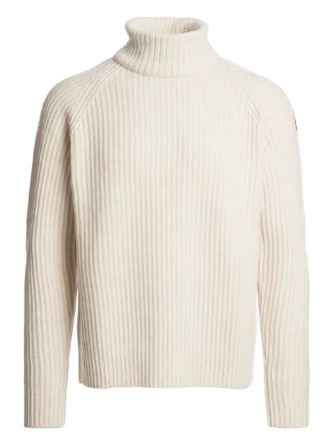 Parajumpers ribbed turtleneck sweater