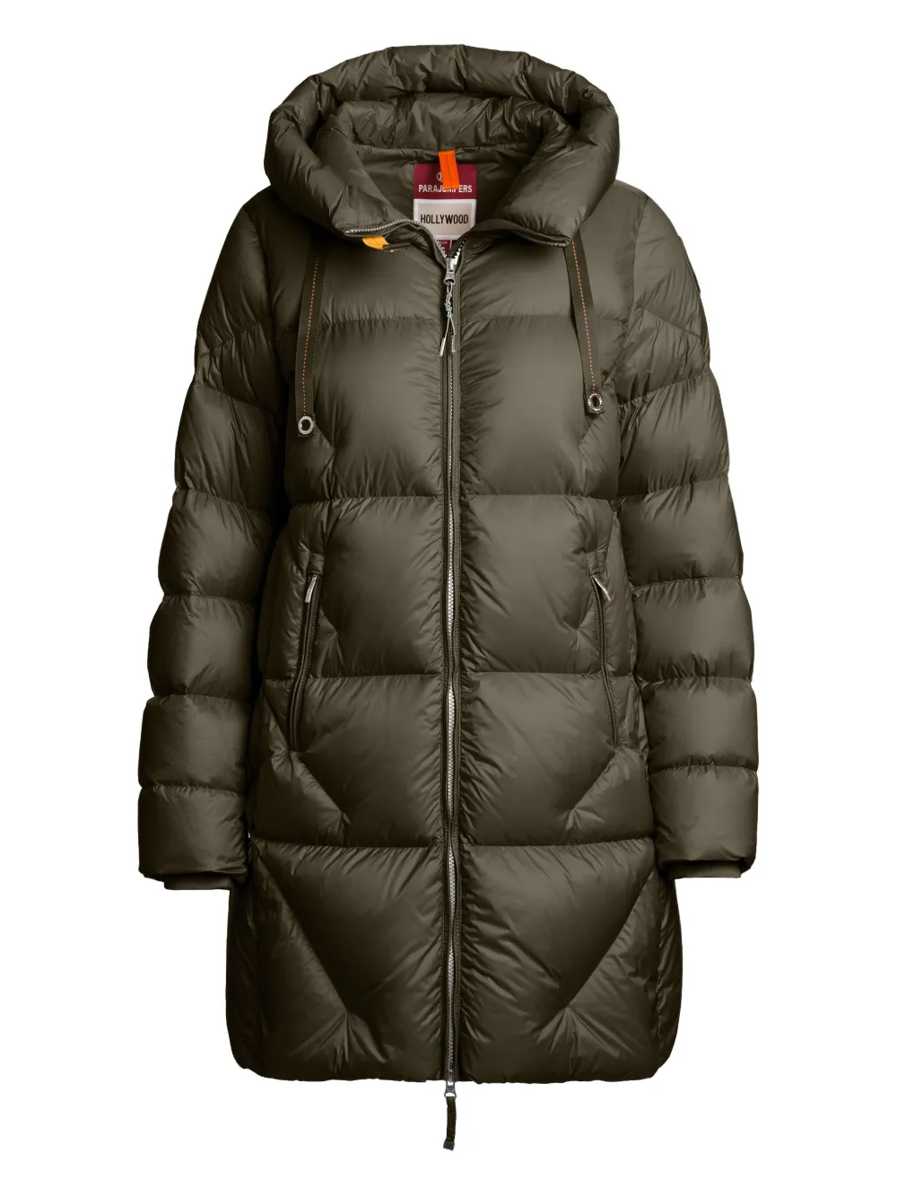 Parajumpers Gewatteerde jas met capuchon Groen