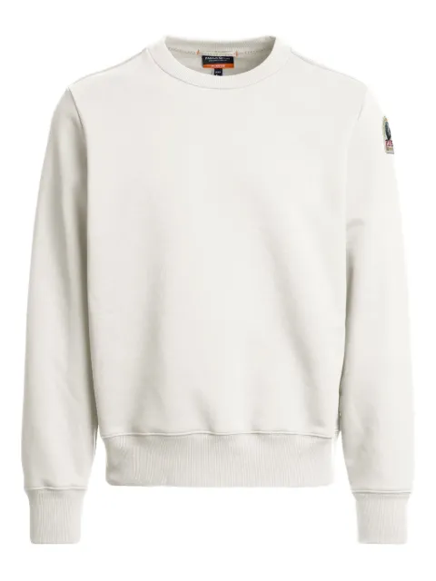 Parajumpers sudadera con parche del logo y cuello redondo