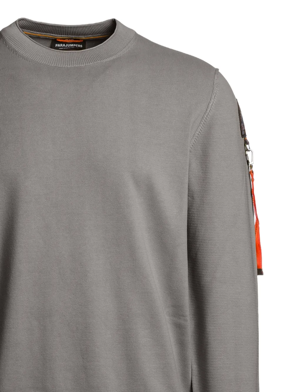 Parajumpers Basic Braw Crew-neck Sweater In Gray