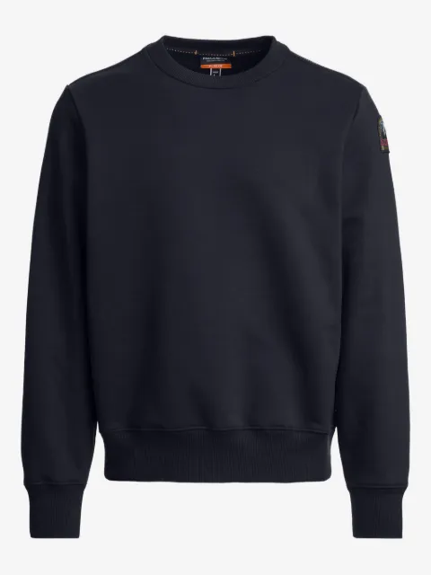 Parajumpers sudadera con parche del logo y cuello redondo
