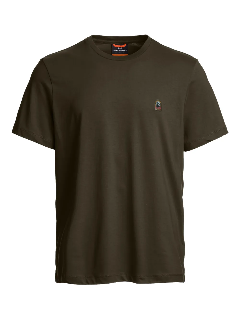logo-patch crew-neck T-shirt