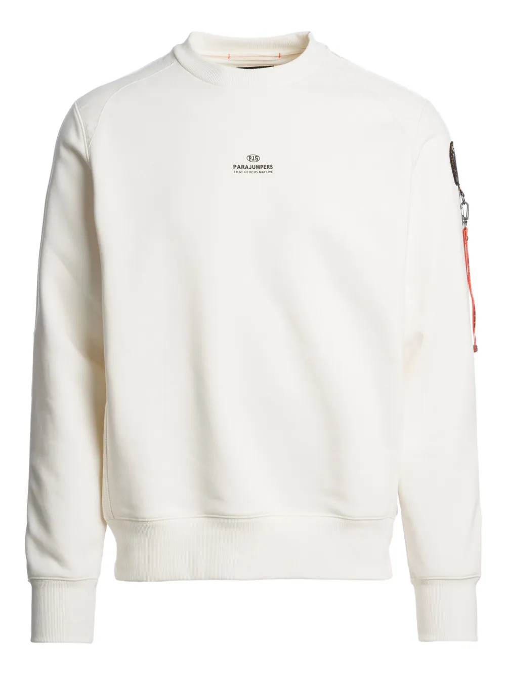 Parajumpers Sweater met logo Wit