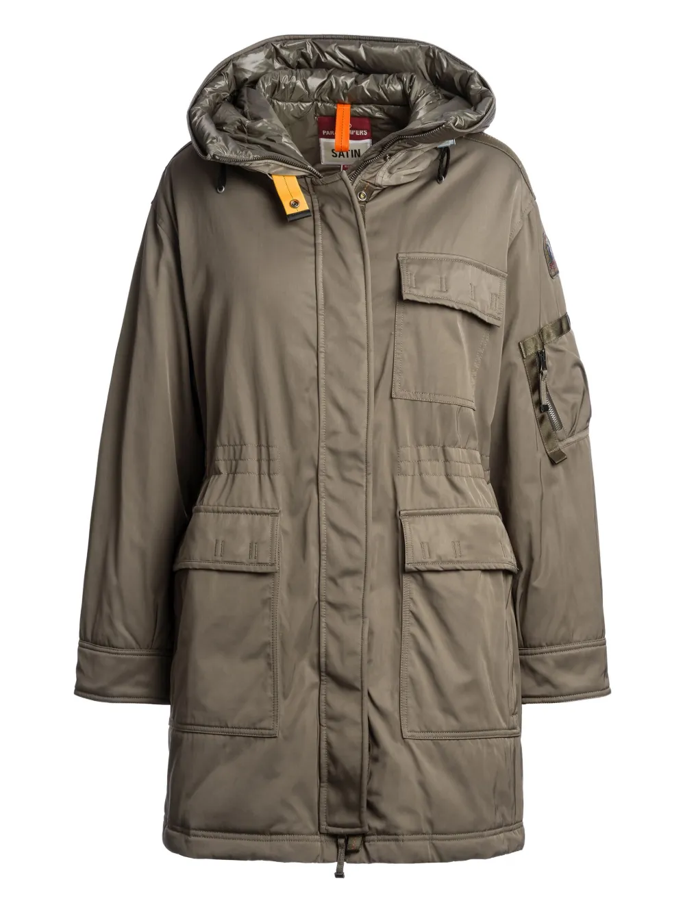Parajumpers hooded flap-pockets coat | Grey | Image 1