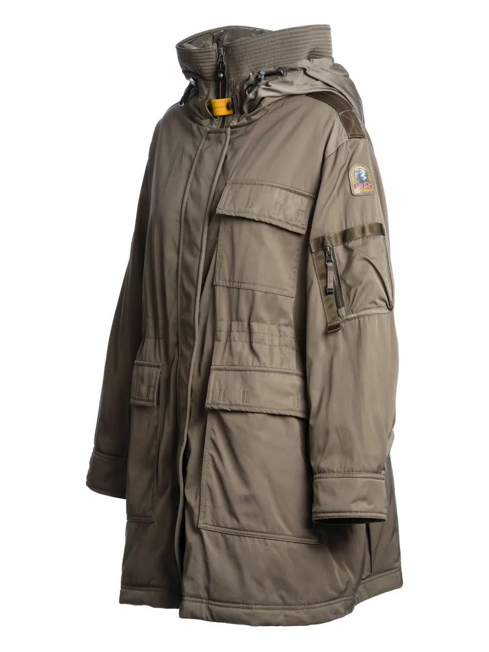 Parajumpers Jas met capuchon en klepzakken Grijs