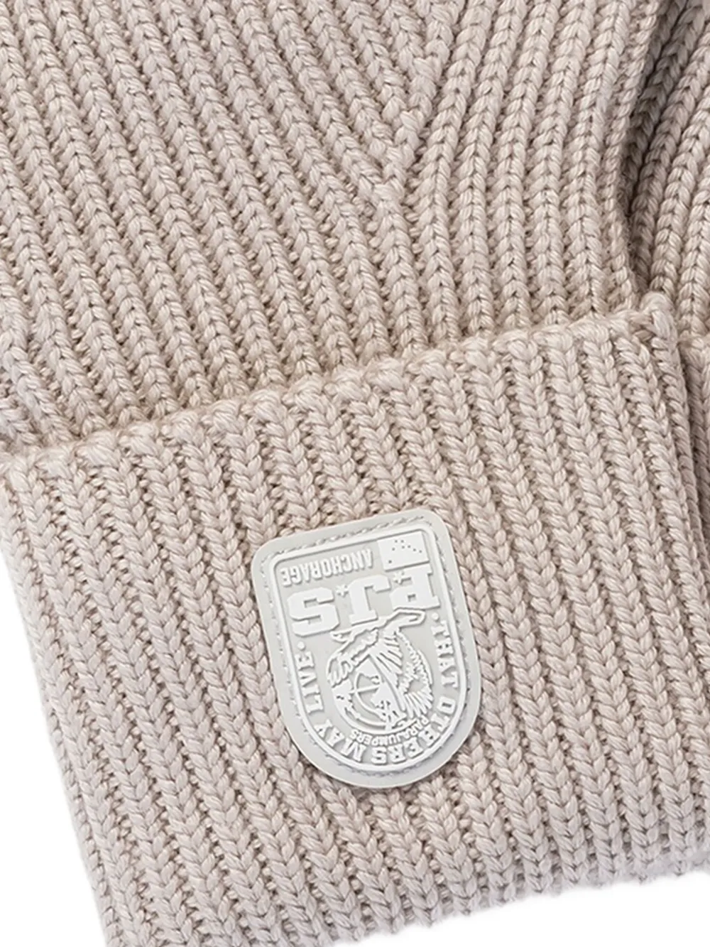 Parajumpers Plain Merino Wool Gloves In Neutral