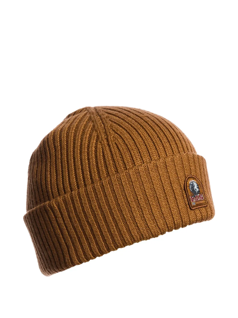 Parajumpers Ribbed Beanie In Brown