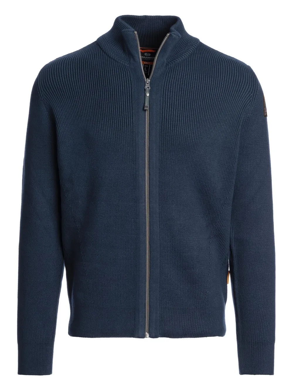 Parajumpers Geribbeld vest met rits Blauw