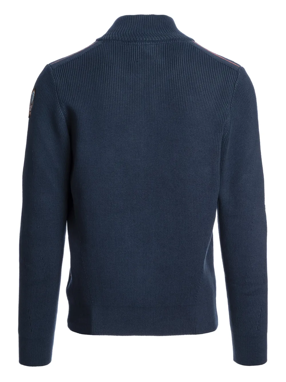 Parajumpers Geribbeld vest met rits Blauw