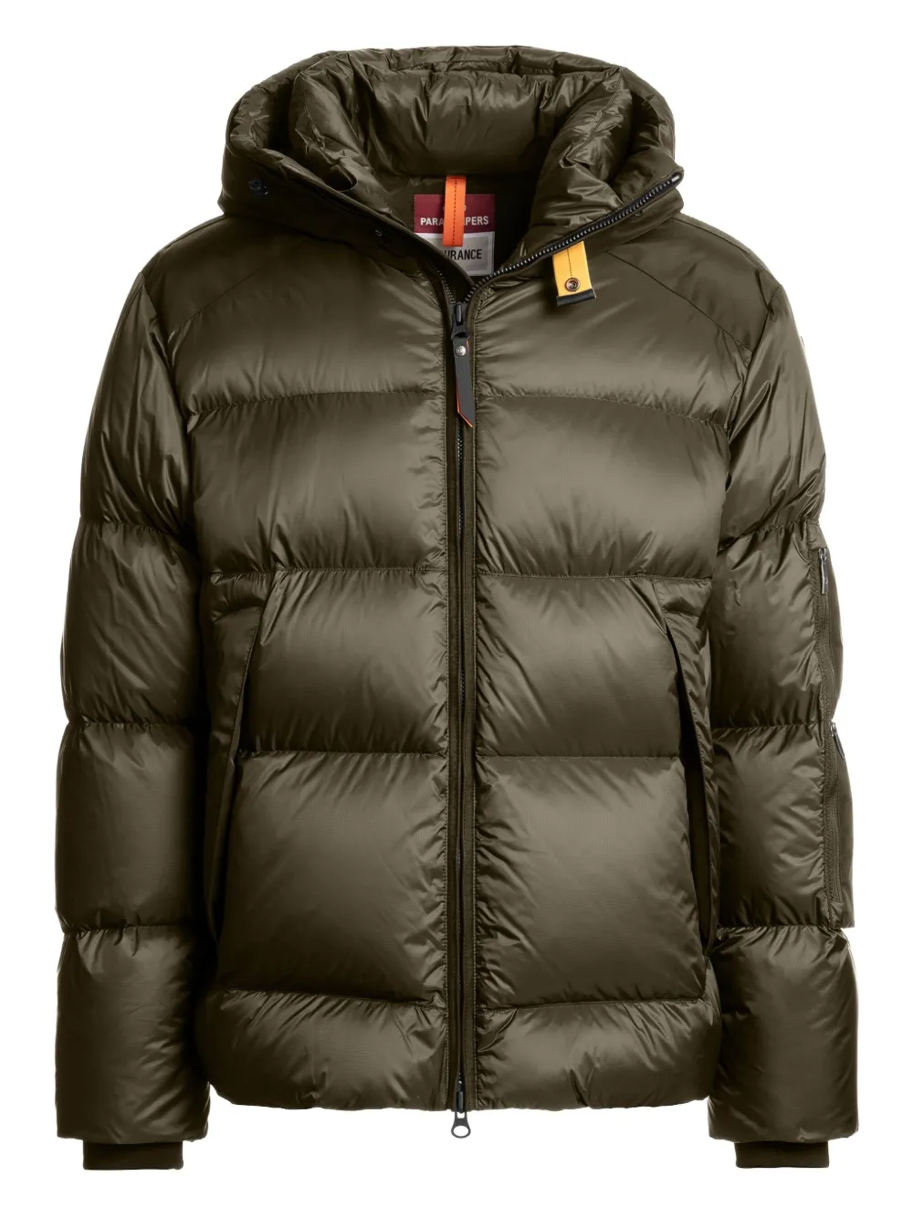 Parajumpers hooded quilted jacket | Green | Image 1