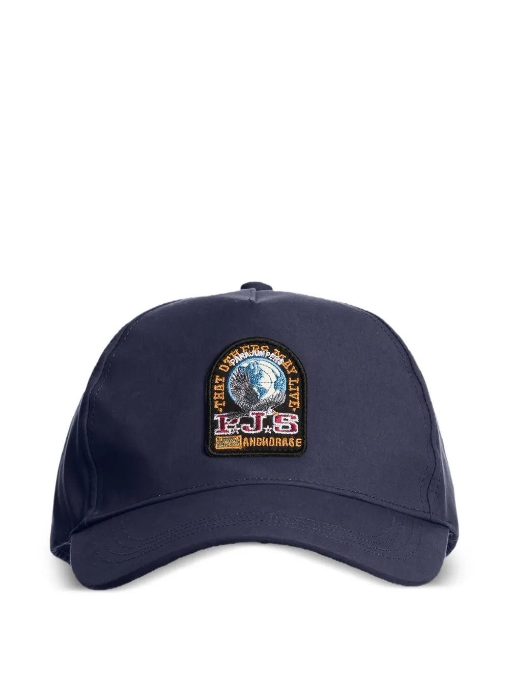 Parajumpers Logo-patch Baseball Cap In Black