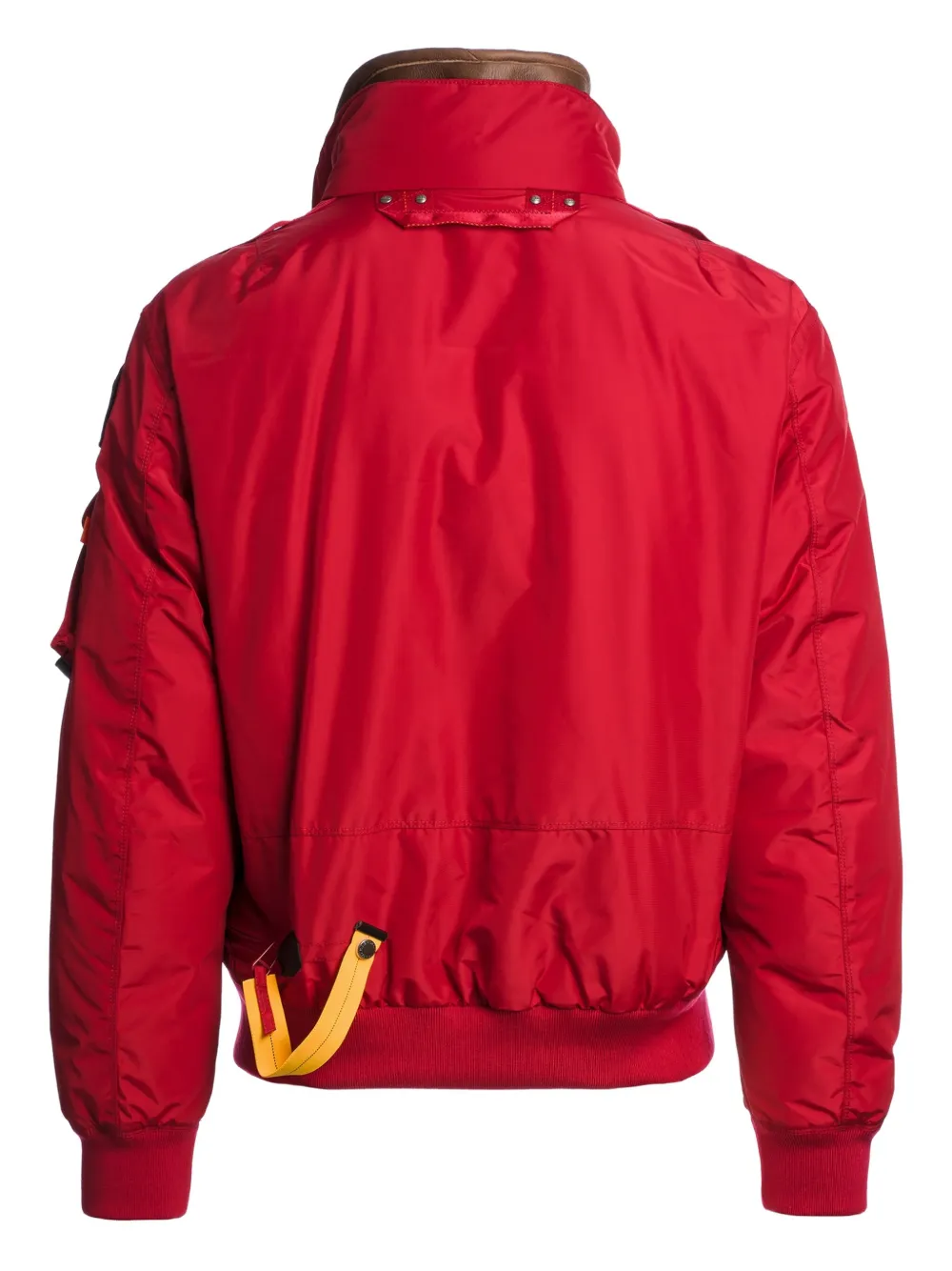 Parajumpers Fire Shearling-lined Bomber Jacket In Red