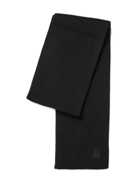 Parajumpers logo-patch wool scarf