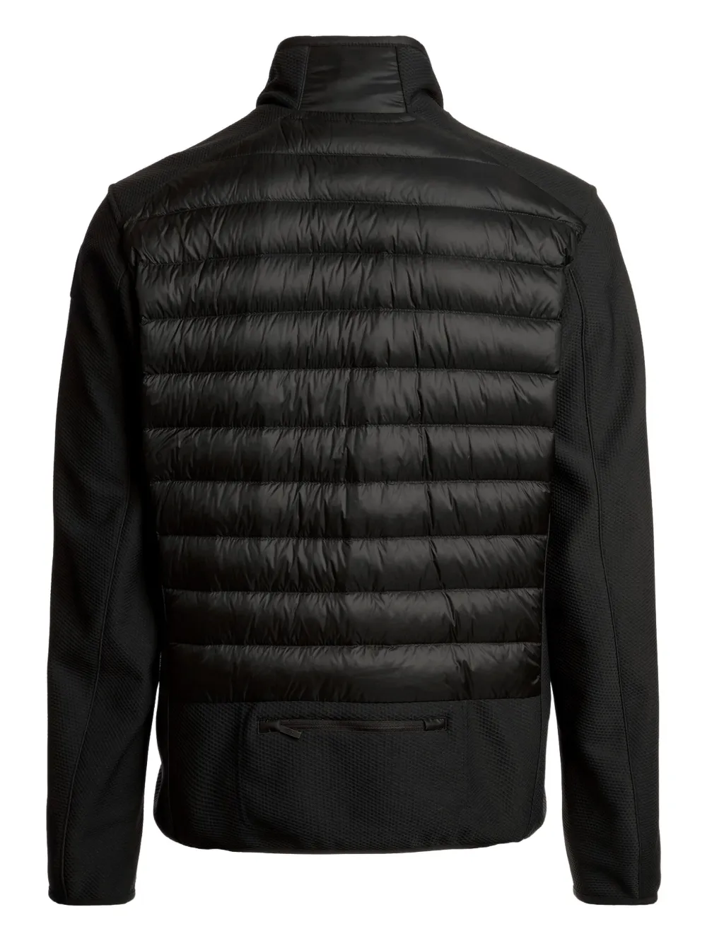 Parajumpers Jayden Quilted Panelled Jacket In Black