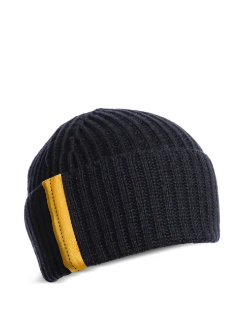 Parajumpers Nest ribbed-knit stripe-detail beanie