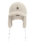 Parajumpers ear-flap fleece hat - White