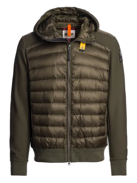 Parajumpers logo-patch hooded jacket