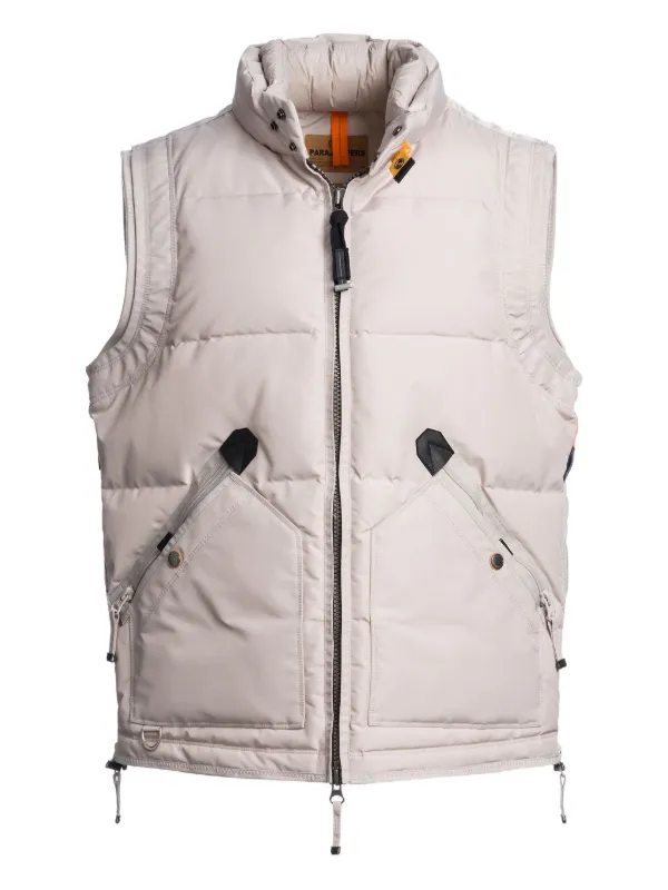 Parajumpers Kobuk Quilted Pocket Vest Neutrals FARFETCH