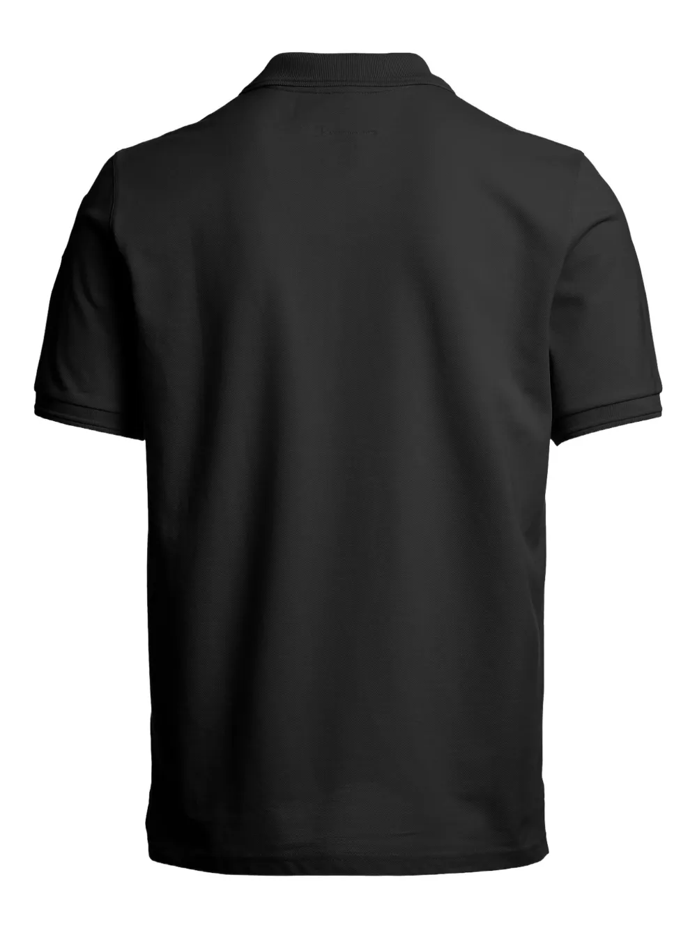 Parajumpers Space poloshirt met logopatch - Zwart