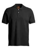 Parajumpers Space logo-patch polo shirt - Black