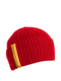 Parajumpers ribbed-knit beanie - Red