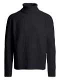 Parajumpers turtleneck ribbed sweater - Blue