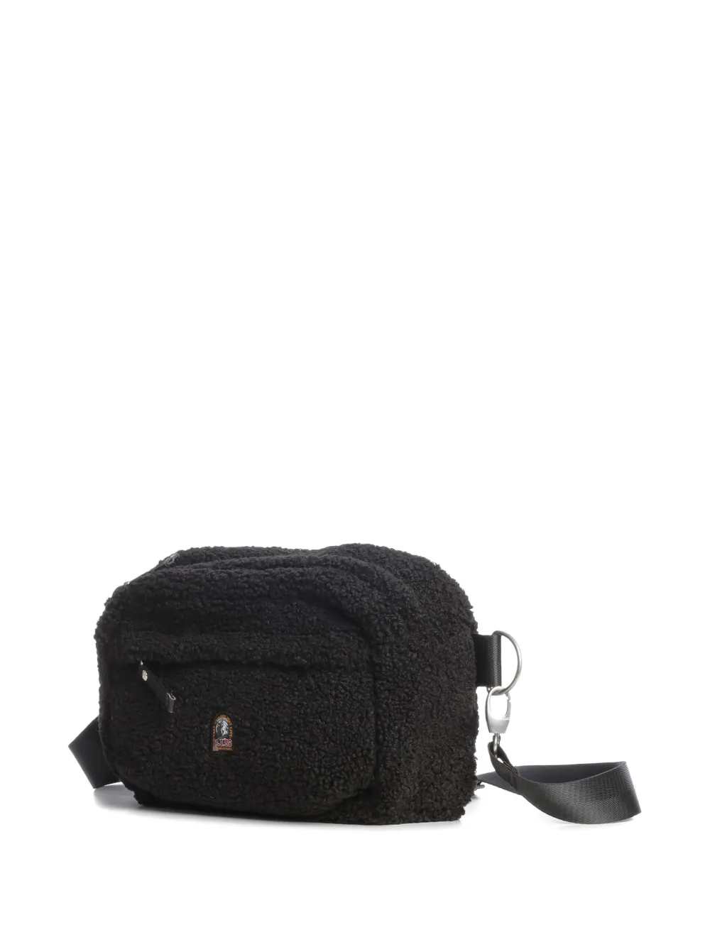 Parajumpers Teddy-textured Belt Bag In Black