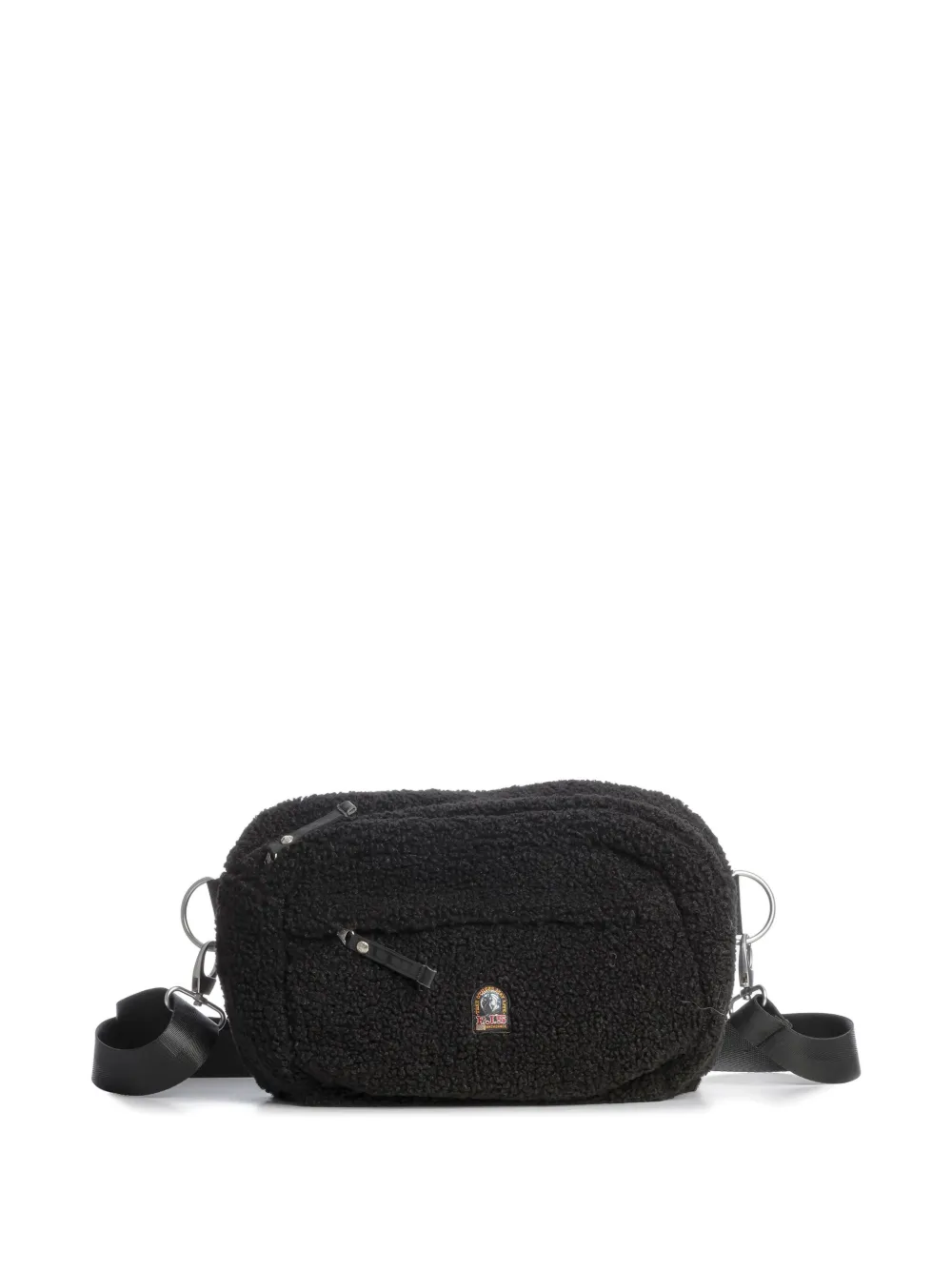 Parajumpers Teddy-textured Belt Bag In Black