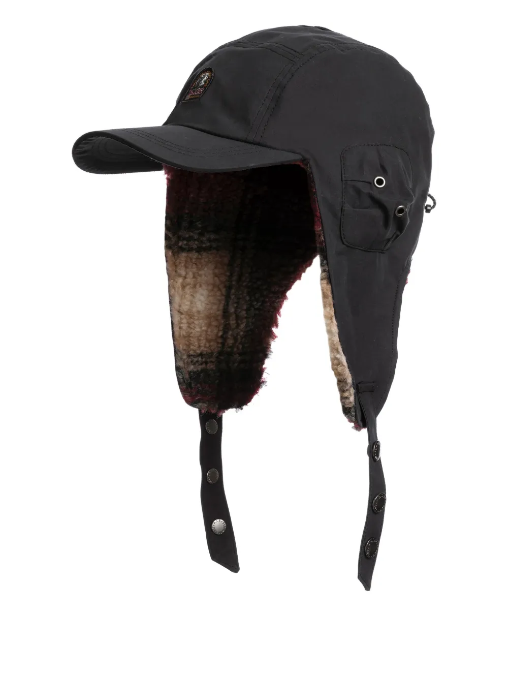 Parajumpers Ear-flap Cap In Black