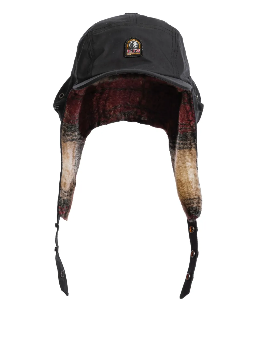 Parajumpers Ear-flap Cap In Black