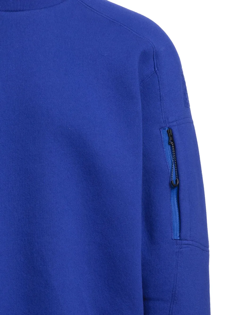 Parajumpers Sweater met zak en ronde hals Blauw